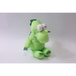 Papel, Puffalump Style, Dinosaur, Plush, Green, Stuffed Animal, ~ 251013-WH 1365